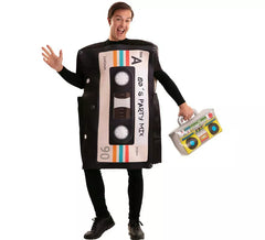 Kassette Kostüm 80er Jahre für Erwachsene