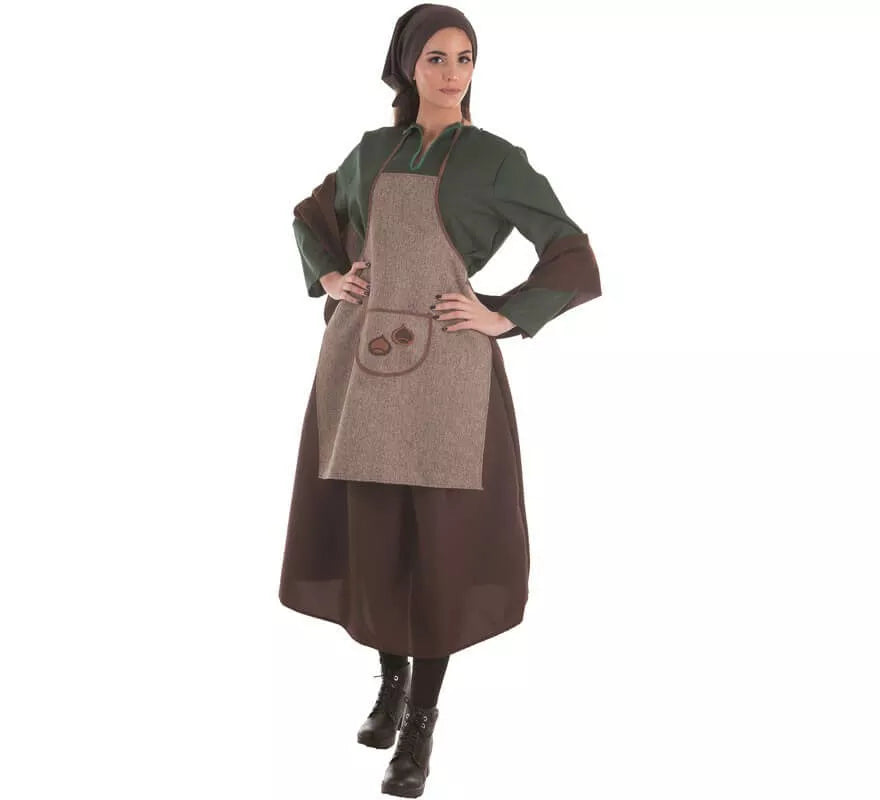 Disfraz de Castañera Otoño para mujer