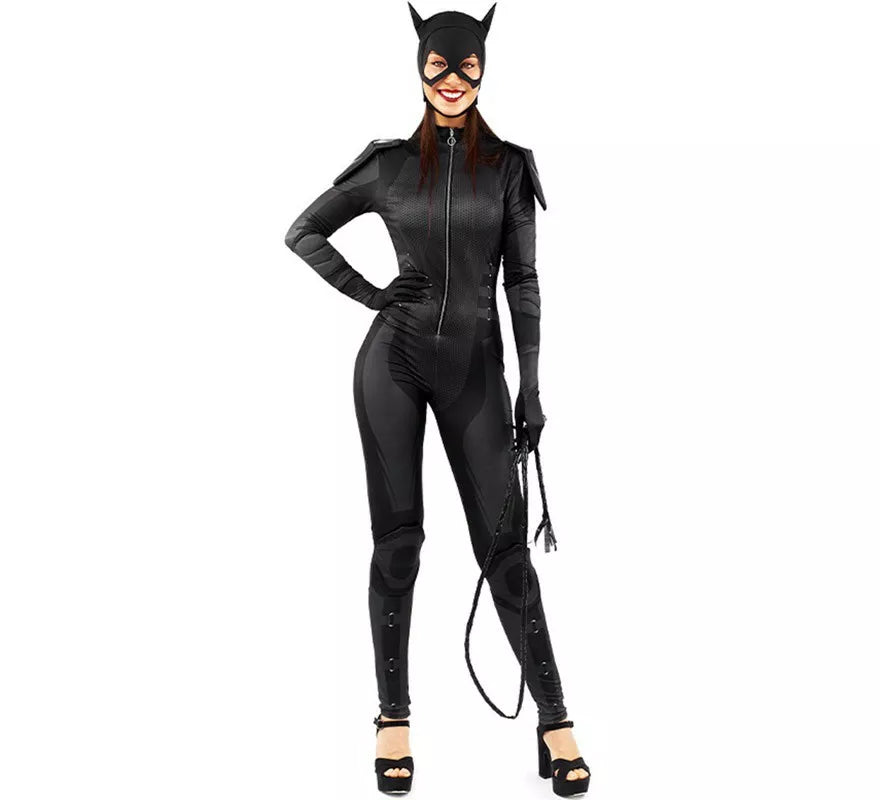Translation missing: de.Disfraz de Cat Hero Negro para mujer