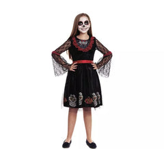 Catrina Calaveras Kostüm für Mädchen