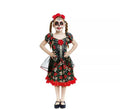Disfraz de Catrina Día de los Muertos para niña