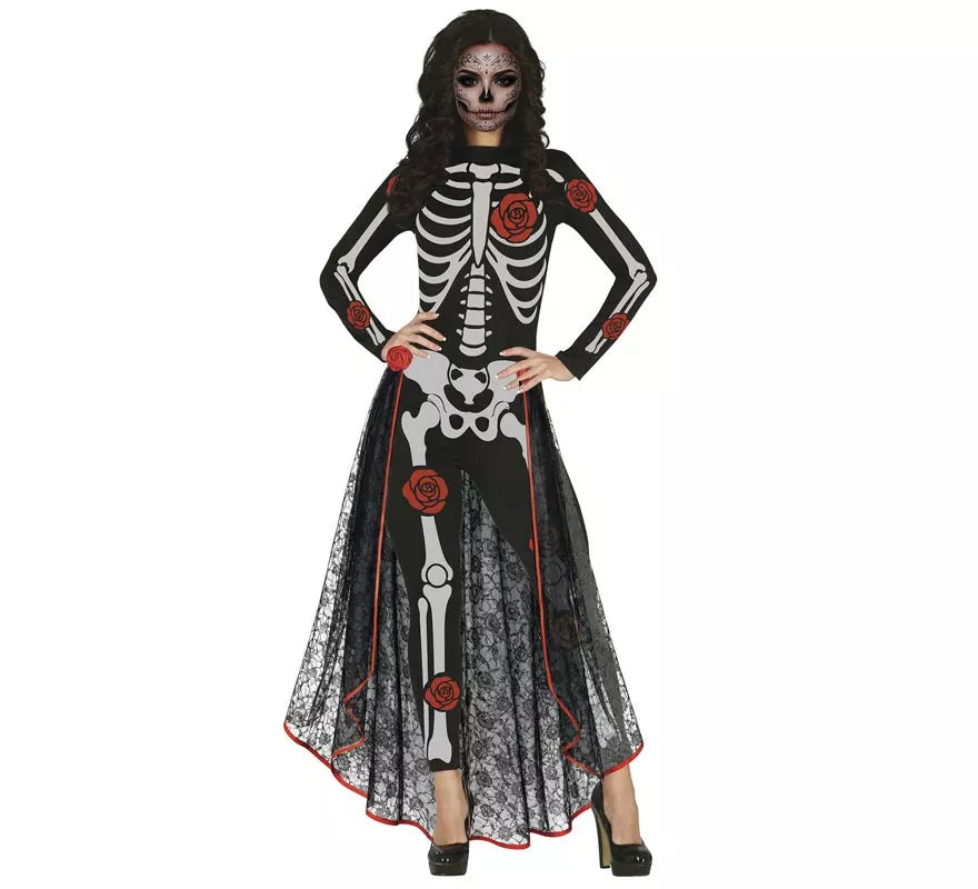 Translation missing: de.Disfraz de Catrina Esqueleto para mujer