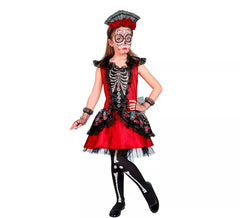 Catrina Skelettkostüm für Mädchen