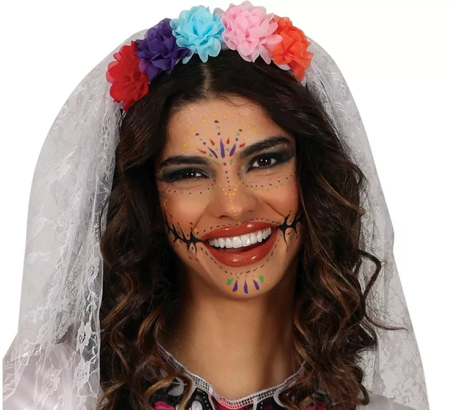 Disfraz de Catrina Novia para mujer