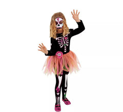 Rosa Catrina mit Tutu Kostüm für Mädchen