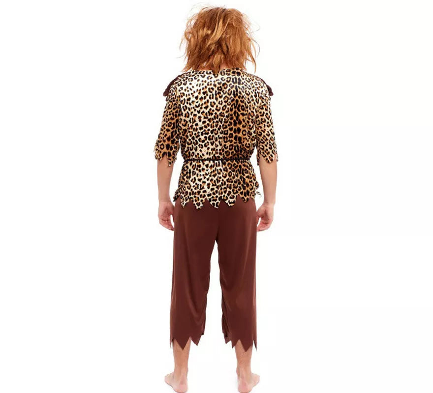 Translation missing: de.Disfraz de Cavernícola Animal Print para hombre