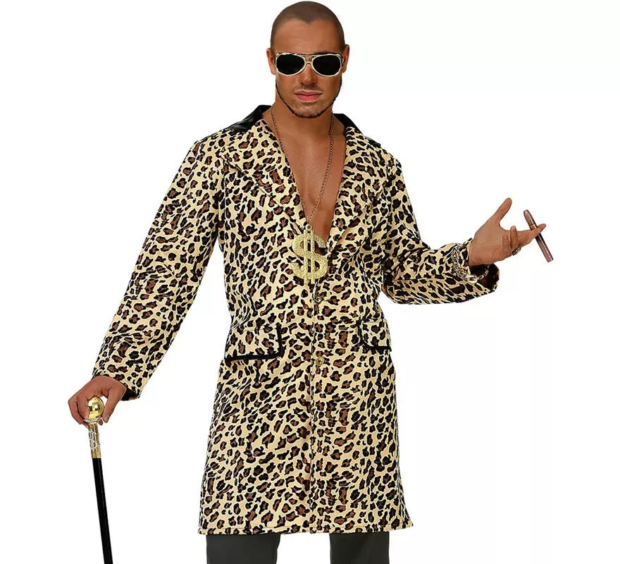 Translation missing: de.Disfraz de Caza Fortuna Animal Print para adulto