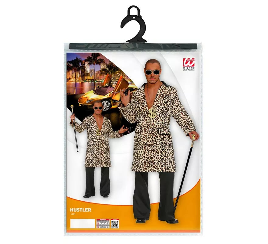 Translation missing: de.Disfraz de Caza Fortuna Animal Print para adulto