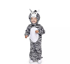 Zebra Kostüm Kapuze mit Ohren für Baby und Kind