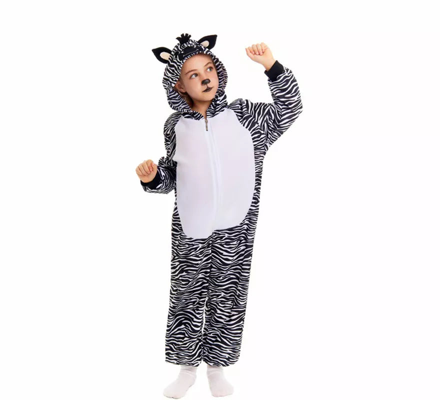Translation missing: de.Disfraz de Cebra Safari para niños