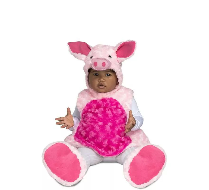 Translation missing: de.Disfraz de Cerdito Peluche para bebé