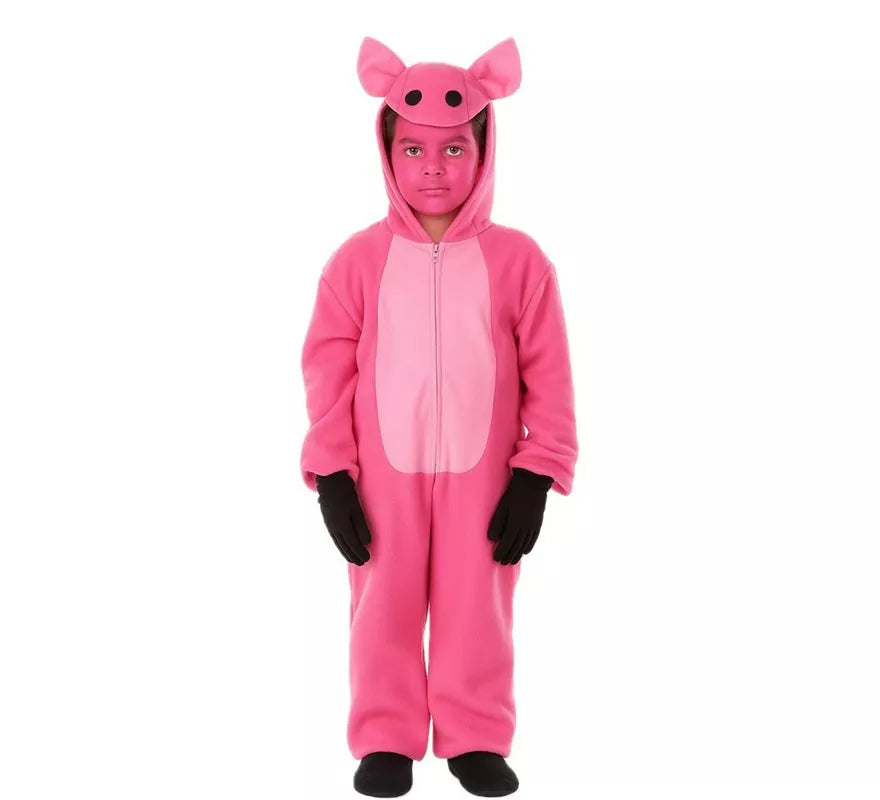 Translation missing: de.Disfraz de Cerdito Rosa para niño