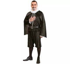 Cervantes Kostüm für Herren Universalgröße ML