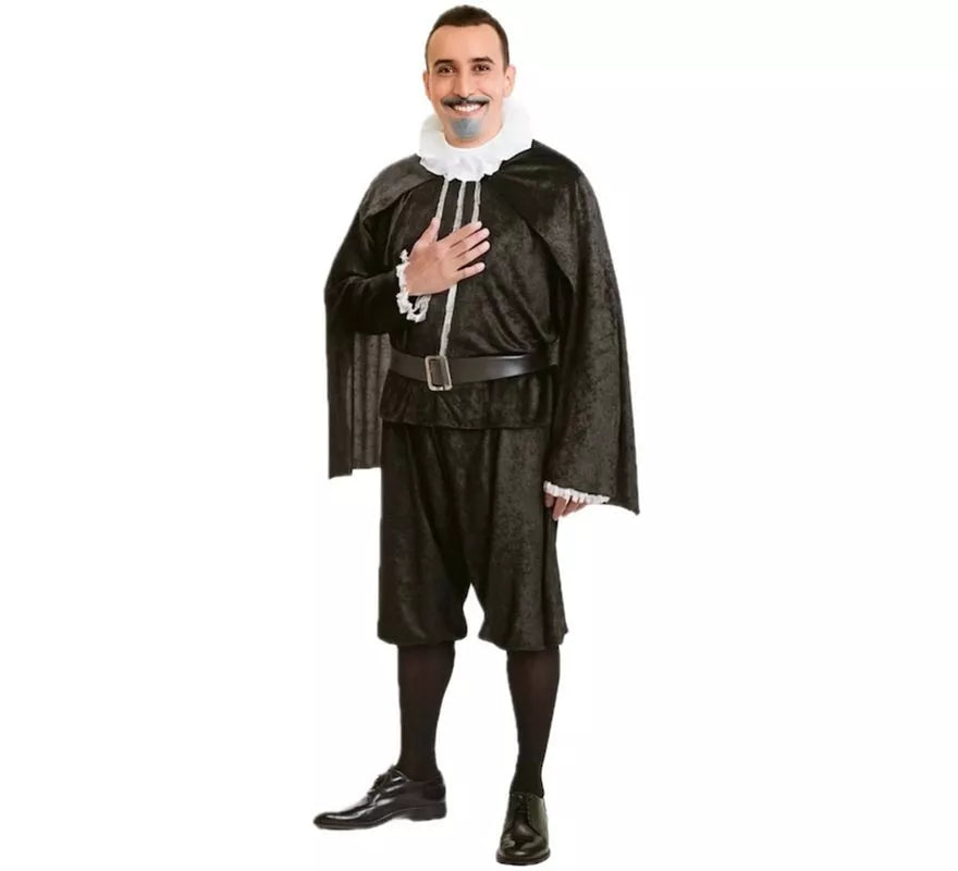 Translation missing: de.Disfraz de Cervantes para Hombre talla Universal M-L
