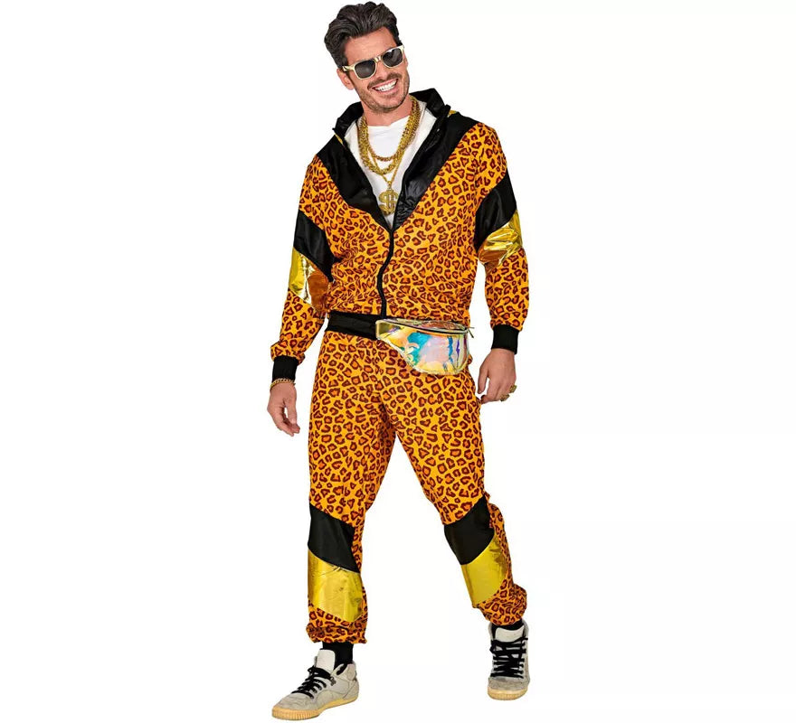 Translation missing: de.Disfraz de Chándal de Shop Leopardo Años 80 para mujer