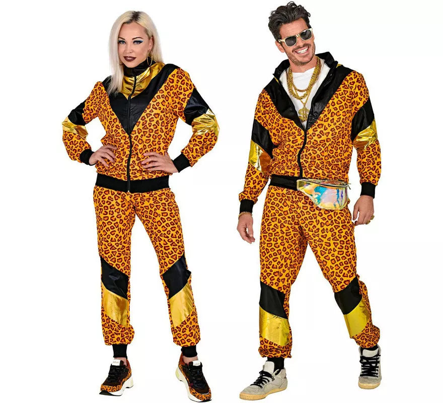 Translation missing: de.Disfraz de Chándal de Shop Leopardo Años 80 para mujer