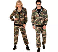Disfraz de Chándal Party Fashion Camuflado para adulto