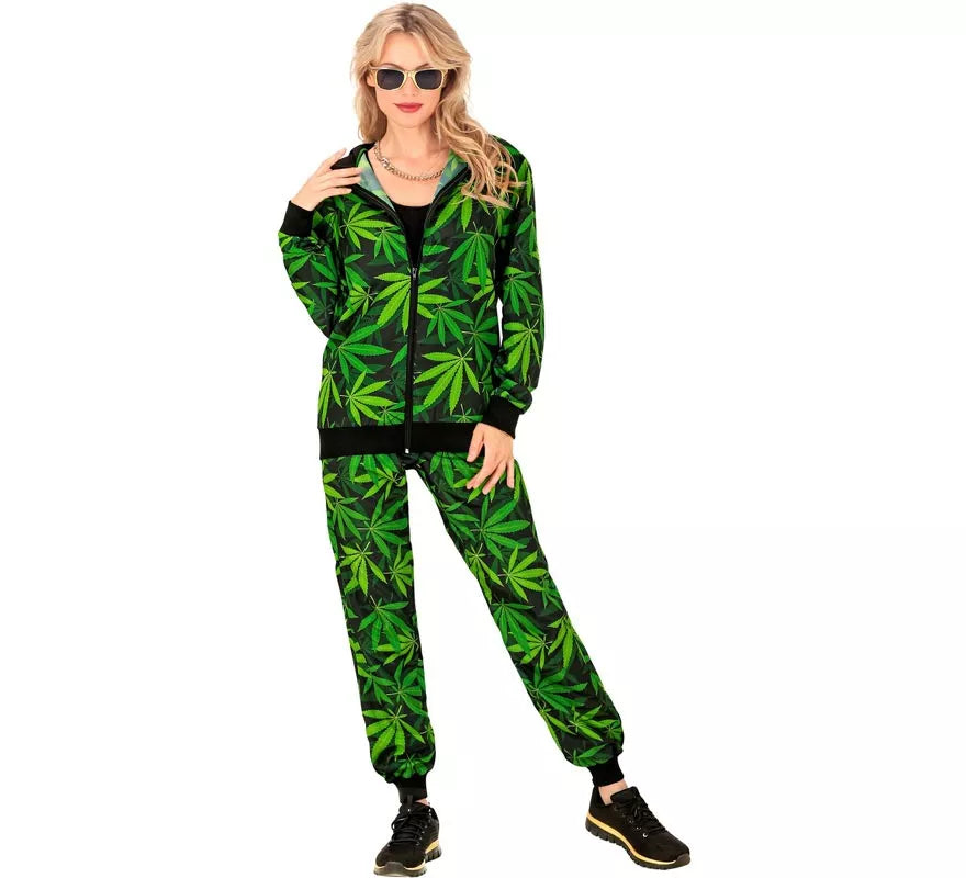 Translation missing: de.Disfraz de Chándal Party Fashion Marihuana para adulto