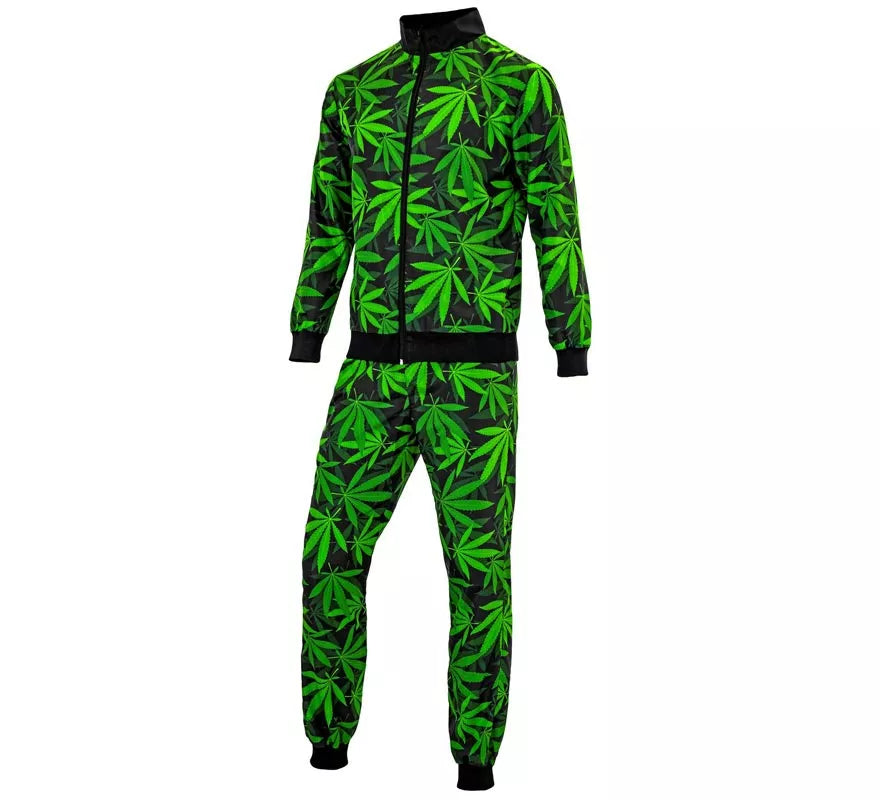 Translation missing: de.Disfraz de Chándal Party Fashion Marihuana para adulto