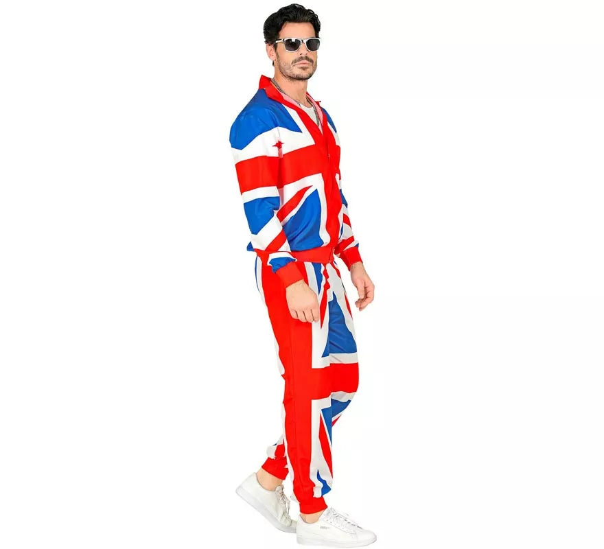 Translation missing: de.Disfraz de Chándal Party Fashion UK neón para adulto
