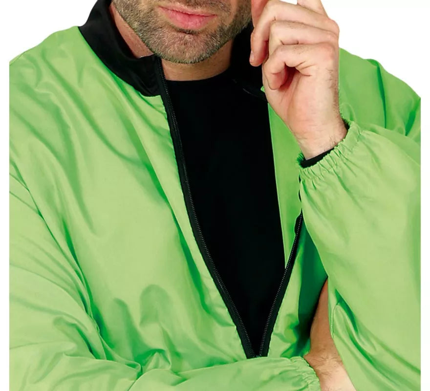 Translation missing: de.Disfraz de Chándal verde neón para hombre