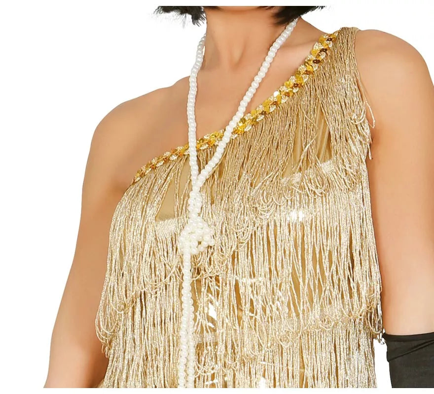 Translation missing: de.Disfraz de Charlestón oro para mujer