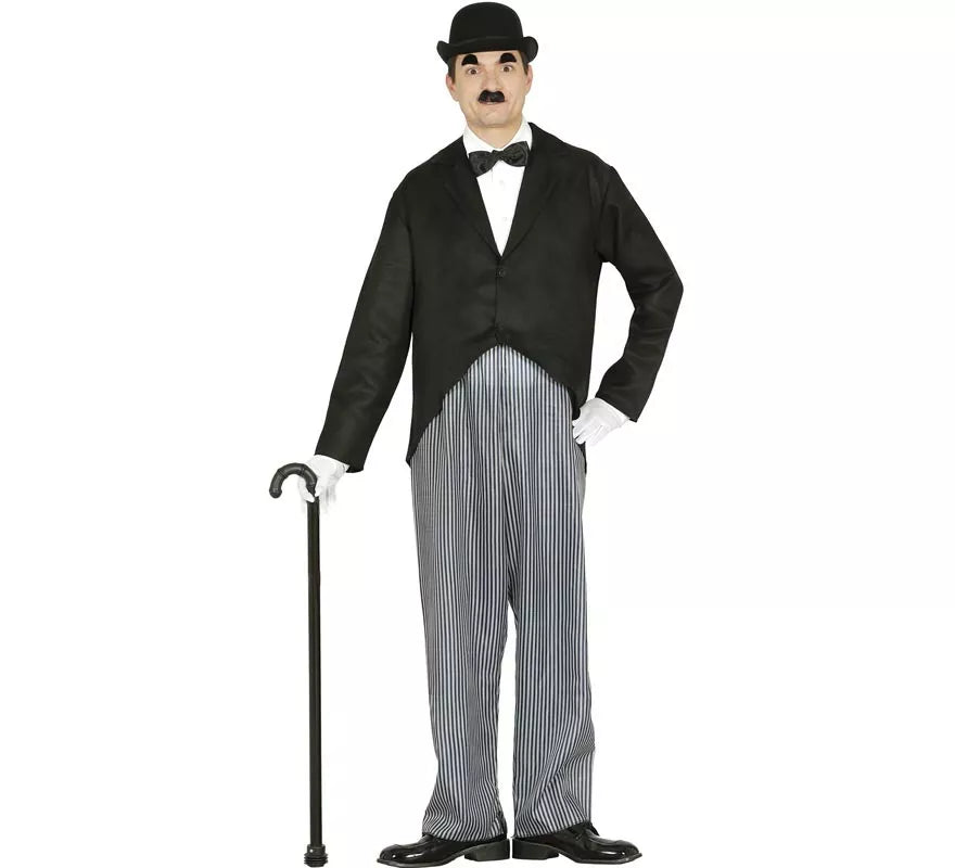 Translation missing: de.Disfraz de Charlie Chaplin para hombre adulto
