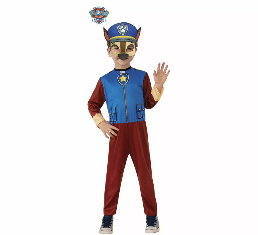Translation missing: de.Disfraz de Chase de la Patrulla Canina con Máscara para niño