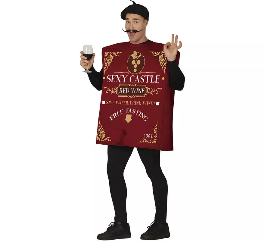 Translation missing: de.Disfraz de Chateau La Pompette para hombre