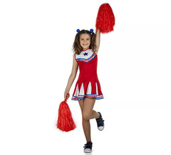 Cheerleader oder Cheerleader Kostüm für Mädchen