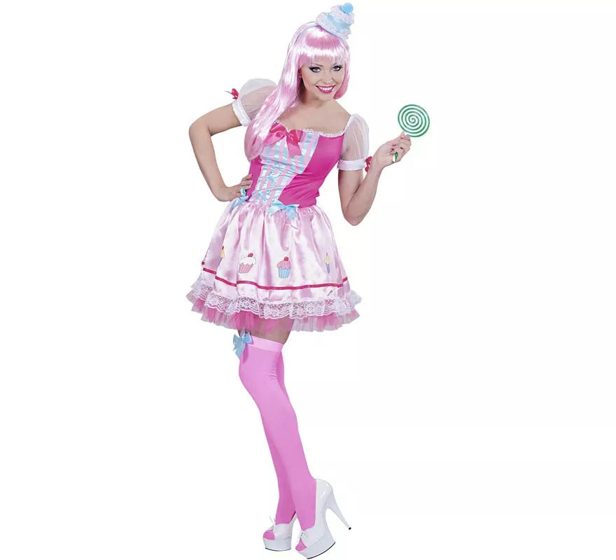 Translation missing: de.Disfraz de Chica Cupcake rosa para mujer