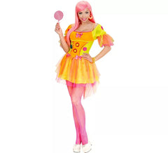 Neon Fantasy Girl Kostüm für Damen