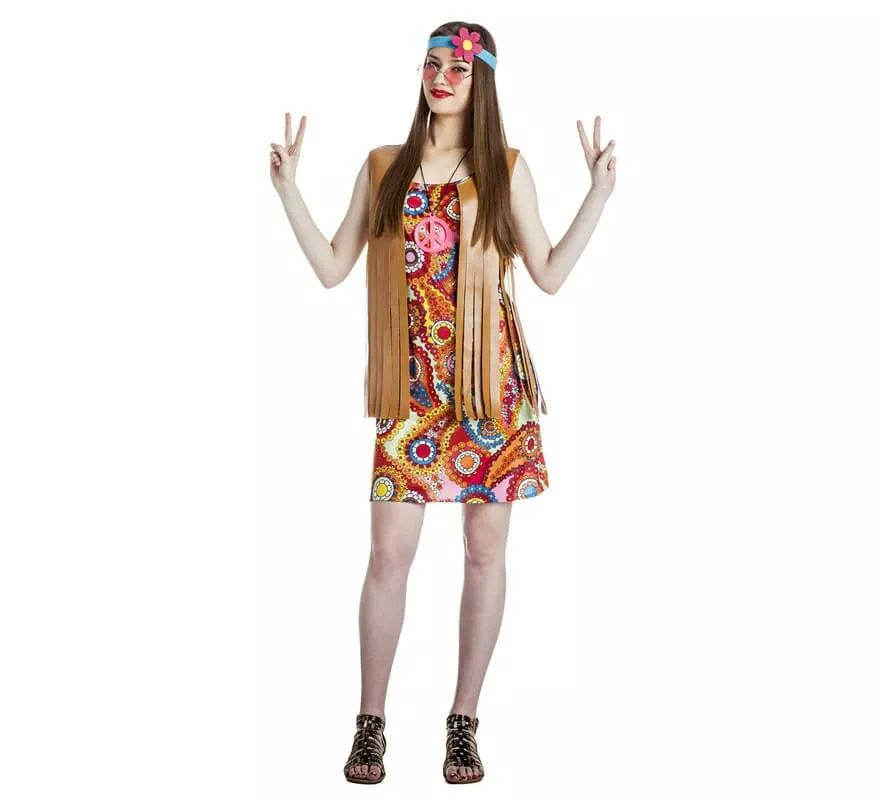 Translation missing: de.Disfraz de Chica Hippie para mujer