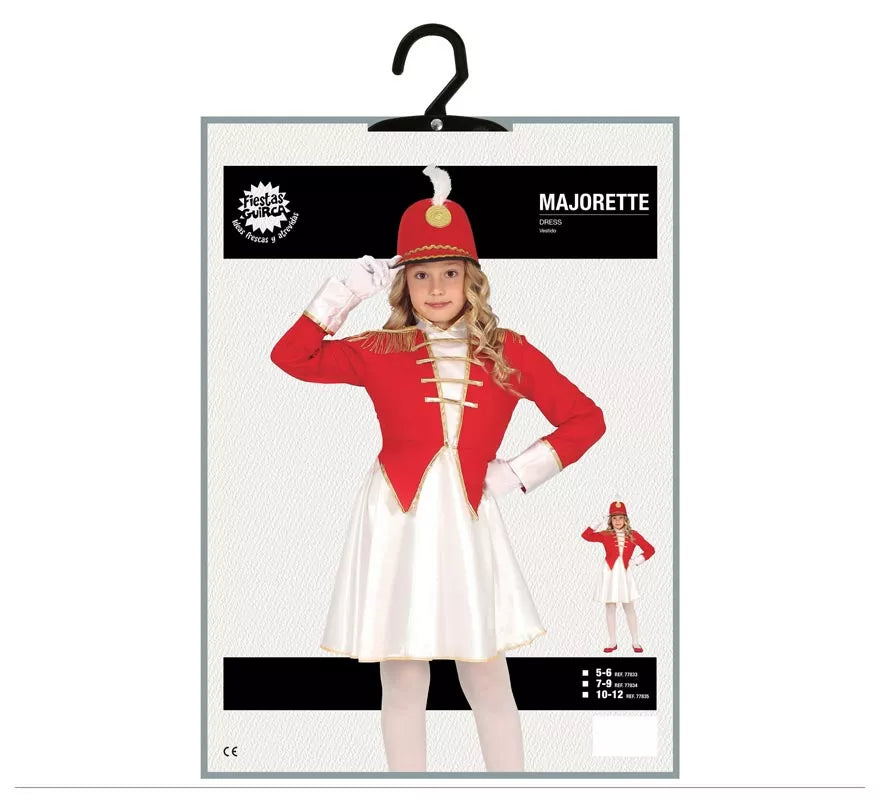 Translation missing: de.Disfraz de Chica Majorette con vestido para niña