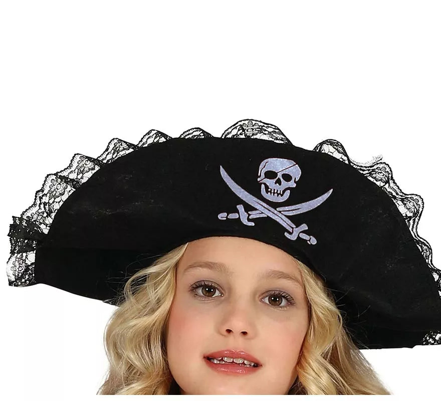 Translation missing: de.Disfraz de Chica Pirata Multicolor para niña