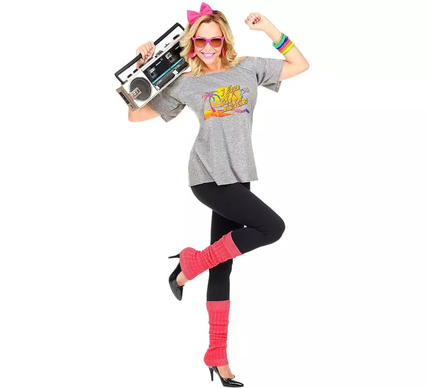 Translation missing: de.Disfraz de Chica Playera Años 80 para mujer