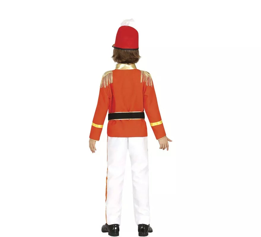 Translation missing: de.Disfraz de Chico Majorette Rojo para niño