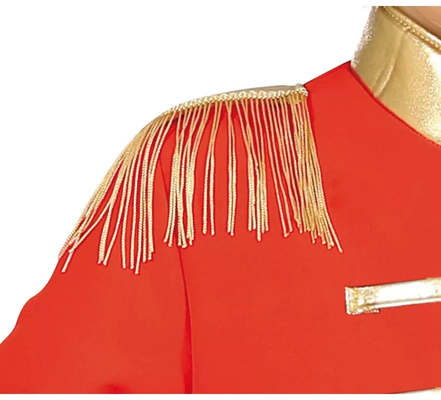Translation missing: de.Disfraz de Chico Majorette Rojo para niño