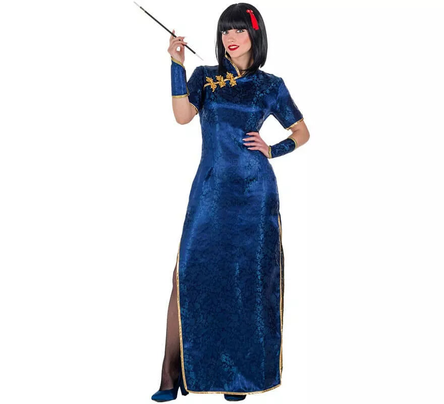 Translation missing: de.Disfraz de China Azul para mujer