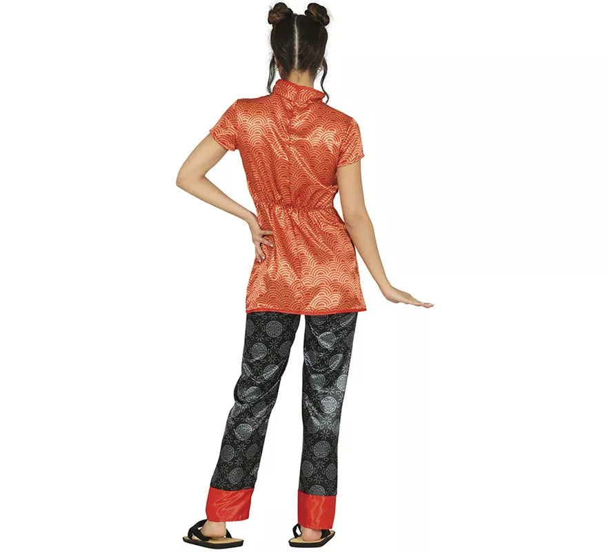Translation missing: de.Disfraz de China naranja para mujer