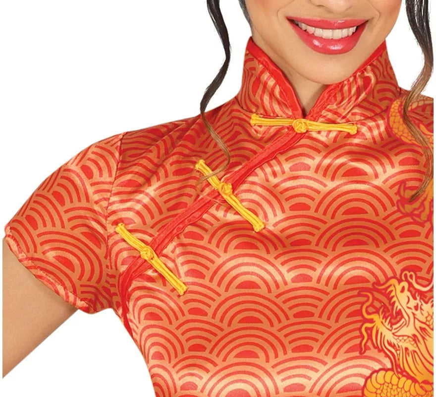 Translation missing: de.Disfraz de China naranja para mujer