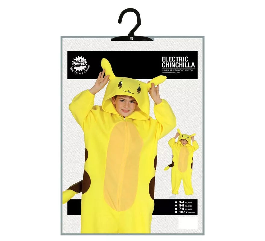 Translation missing: de.Disfraz de Chinchilla Eléctrica para niños