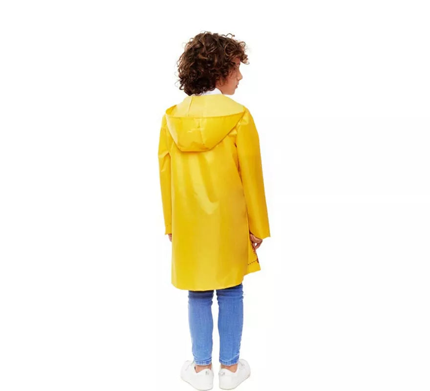 Translation missing: de.Disfraz de Chubasquero amarillo sangriento para niño