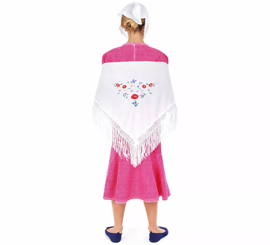 Translation missing: de.Disfraz de Chulapa fucsia para adolescente