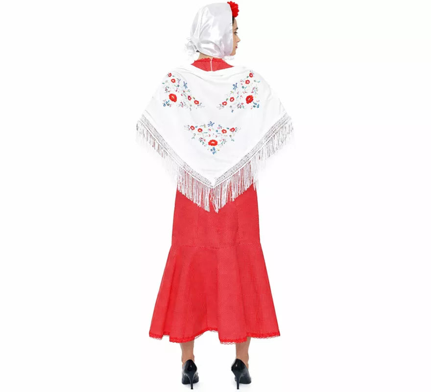 Translation missing: de.Disfraz de Chulapa rojo para mujer