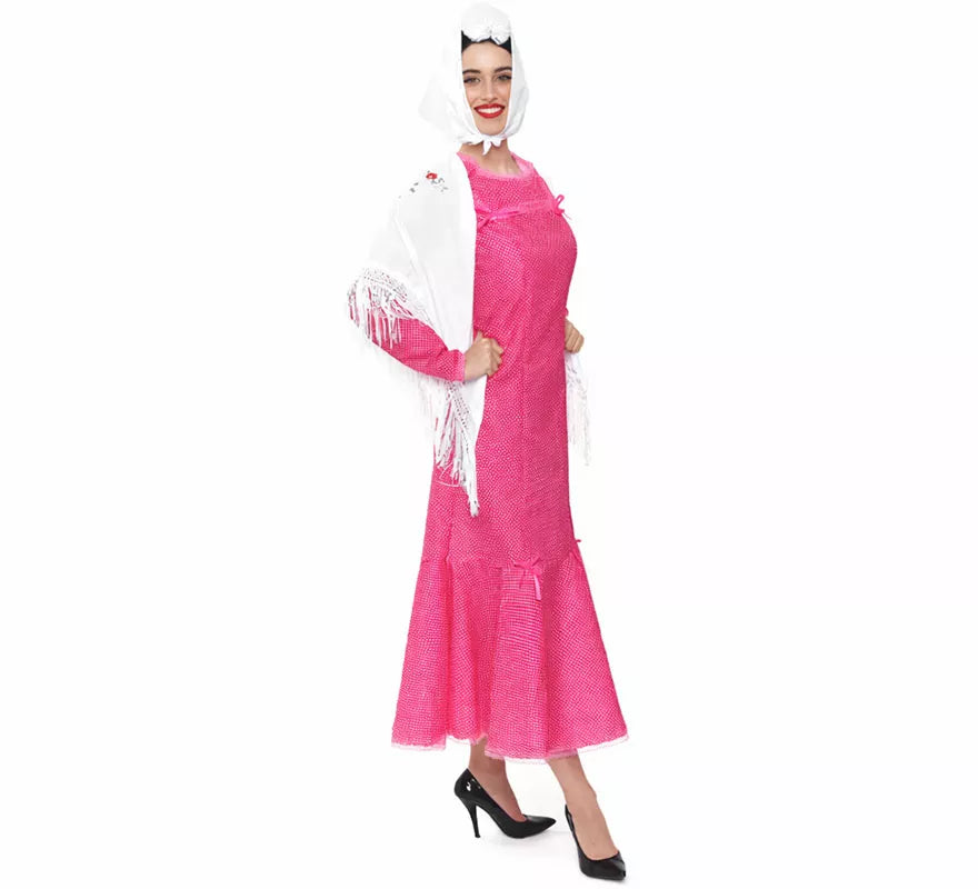 Translation missing: de.Disfraz de Chulapa rosa para mujer