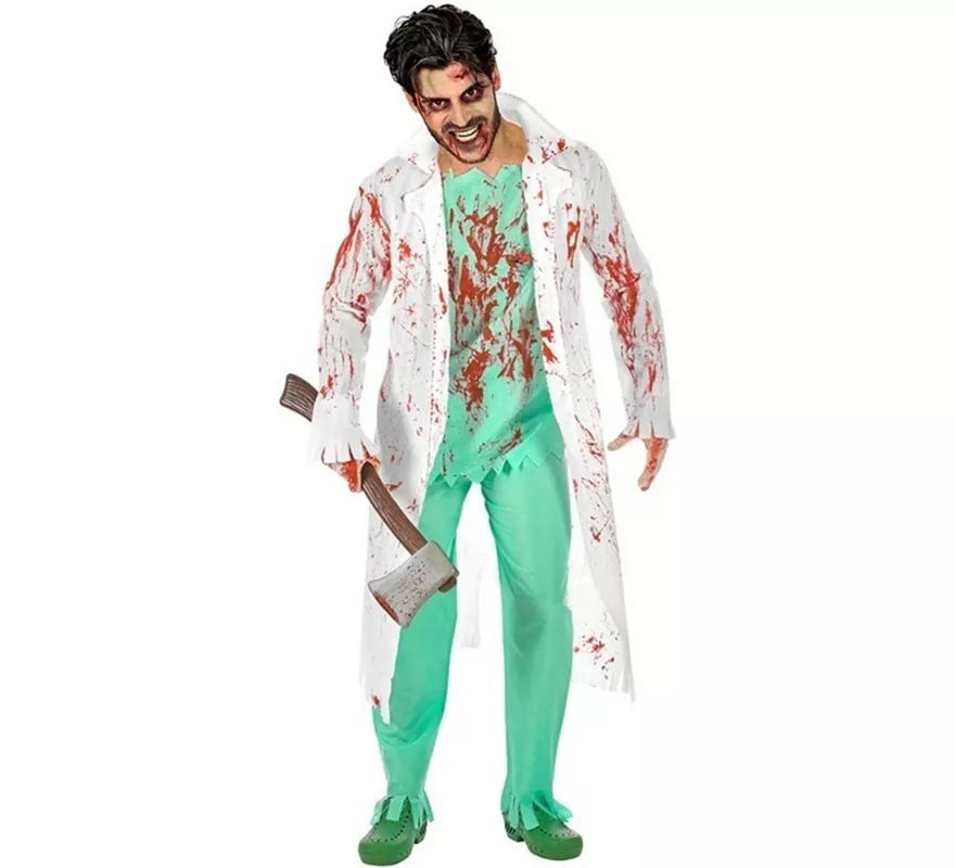 Translation missing: de.Disfraz de Cirujano Zombie para adultos