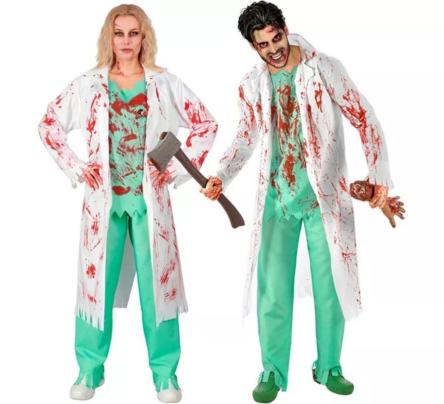Translation missing: de.Disfraz de Cirujano Zombie para adultos