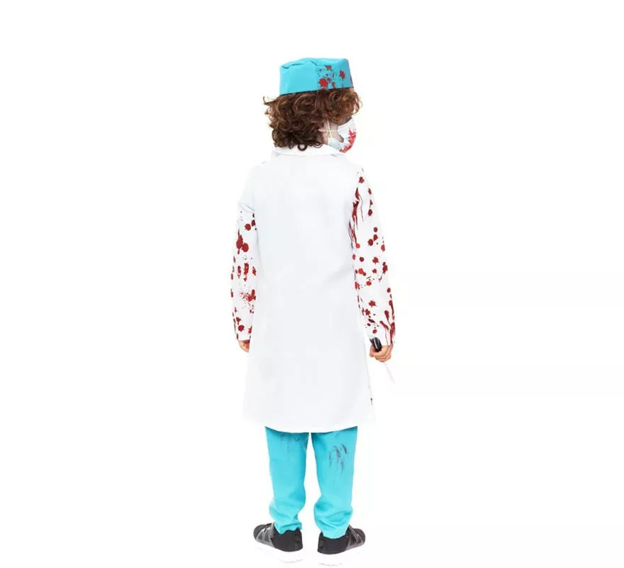 Translation missing: de.Disfraz de Cirujano Zombie para niños