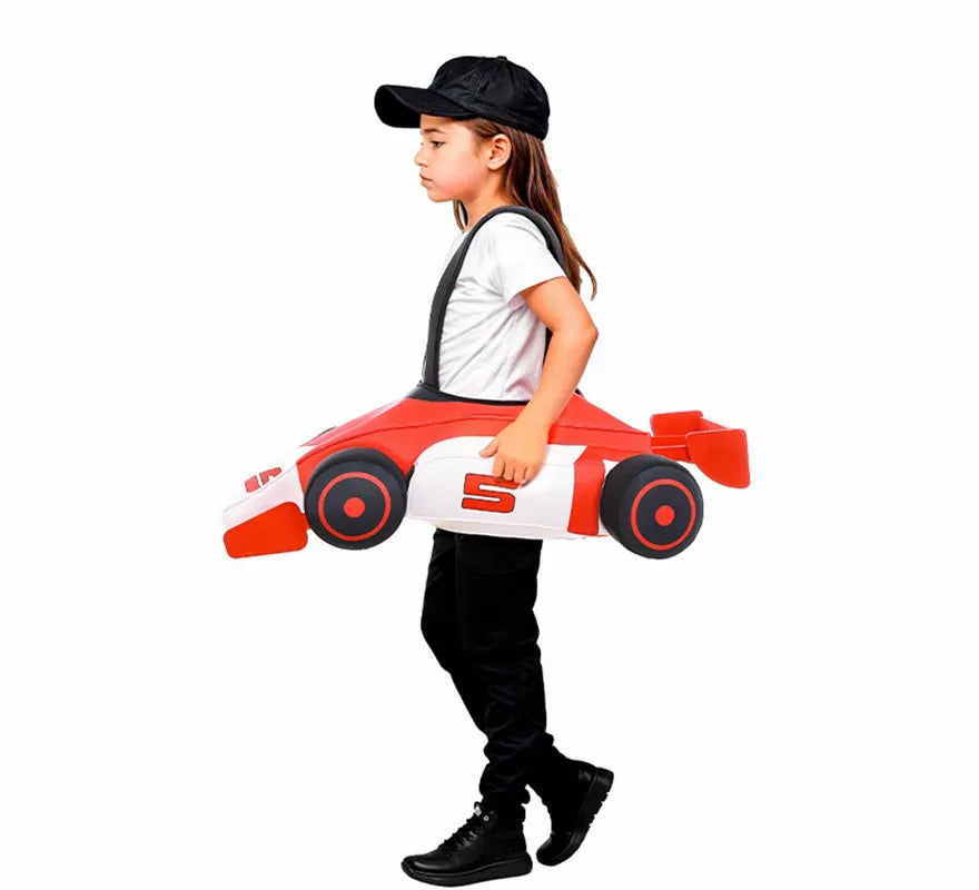 Translation missing: de.Disfraz de Coche de Fórmula 1 para niños